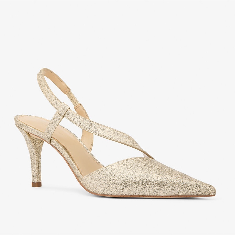 Michael Michael Kors Jaida Pumps- Gold Metallic- Size 7.5
